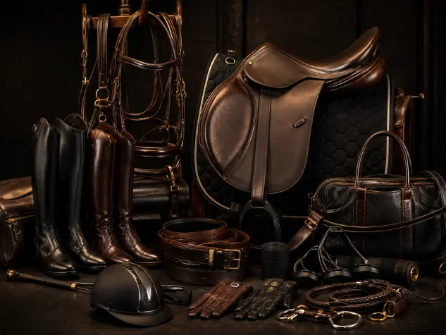 Equestrian horse riding gear saddles bridles boots helmets polo equipment Pakistan Sialkot export Germany